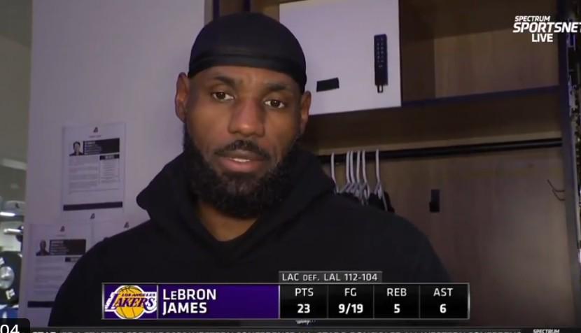 詹姆斯：我来湖人初衷是重振球队雄风；这是我生涯第二长效力球队